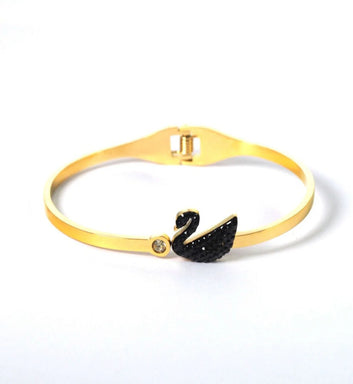 Elegant Artificial Golden Bangle