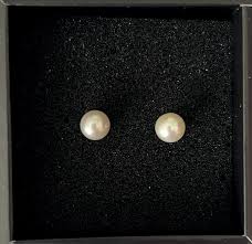 Classic Artificial Pearl Ear Tops
