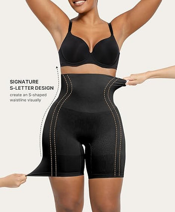 Shapewear Tummy Control Shorts for Women Seamless High Waisted Body Shaper Thigh Slimming Underwear Girdle